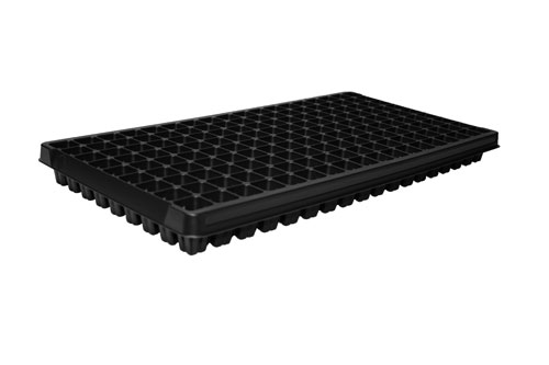 PL 162 Plug Tray Black 100/case - Containers